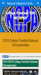 Mobile Screenshot of ncpapaintball.com